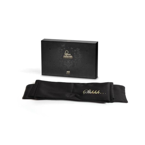 Esarfa Satin Pentru Jocuri Erotice Shhh, Negru