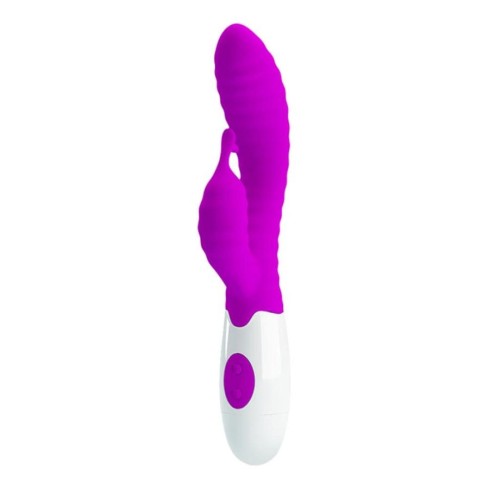 pretty, Vibrator Punctul G Hyman, Violet, 20 Cm, pasiune.ro
