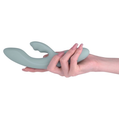 Svakom, Vibrator Rabbit Chika, Turcoaz Cenusiu, 18.5 Cm, pasiune.ro