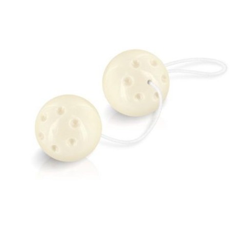 plastic, Bile Vaginale Vibratone Duo, Bej, pasiune.ro