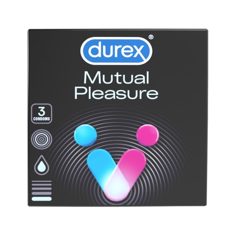 Prezervative, Prezervative Durex Mutual Pleasure 3 Buc, pasiune.ro