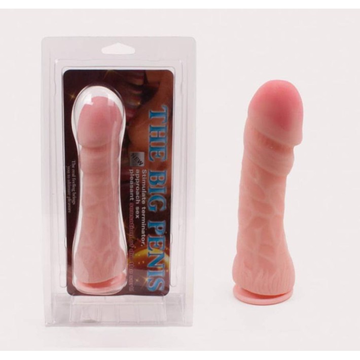 Dildo Realistic The Big Penis, Flesh, 23 Cm