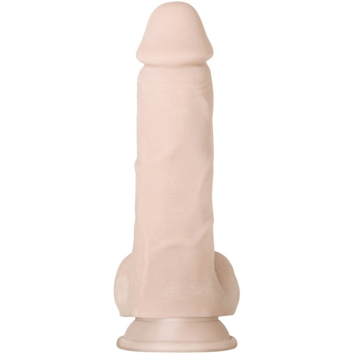 Dildo Clasic Real Supple Poseable Girthy, Natural, 21.5 Cm
