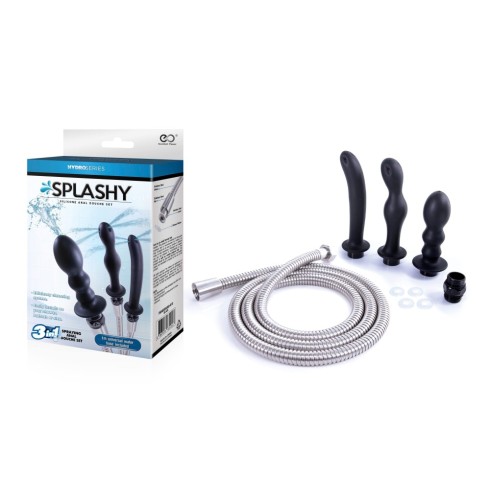 hydro, Hydro Series-splashy - 3 Butt Plug With Hose Kit, pasiune.ro