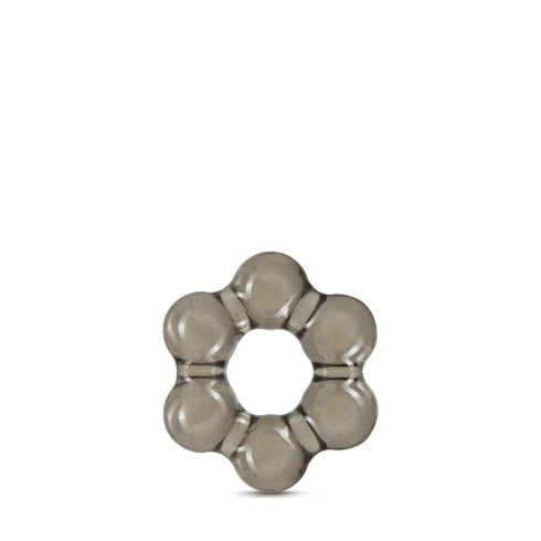 inel, Inel Pentru Penis Stay Hard Thick Bead, Negru, pasiune.ro