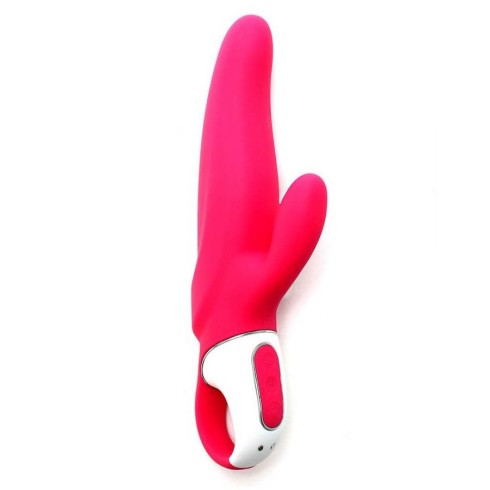 clitorid, Vibrator Mr. Rabbit, Roz, 22 Cm, pasiune.ro