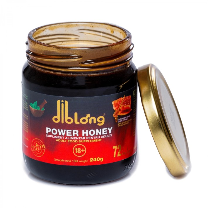 Miere Afrodisiac Diblong Power Honey, Unisex, 240 Gr 3