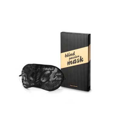 Masca Satinata Blind Passion, Negru