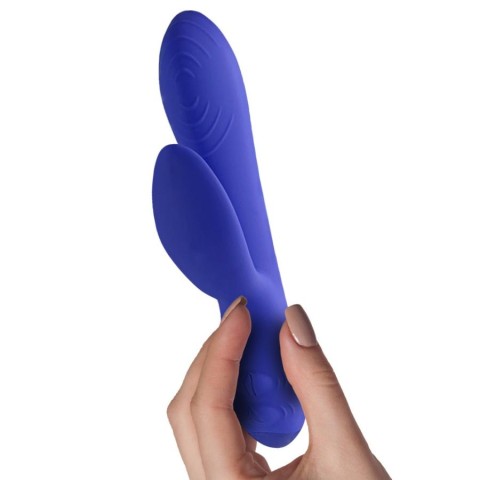 Rocks-Off, Vibrator Rabbit Get Me, Albastru, 18 Cm, pasiune.ro