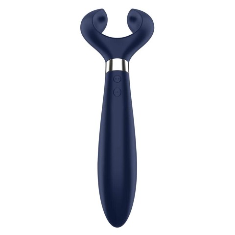 Vibratoare Cuplu, Vibrator Satisfyer Partner Multifun 3 Endless Fun, Albastru, pasiune.ro