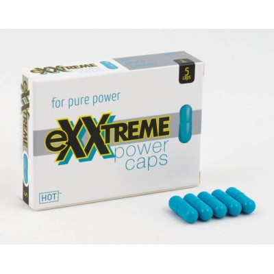 Afrodiziac Pentru Barbati Hot Exxtreme Power, 5 Capsule