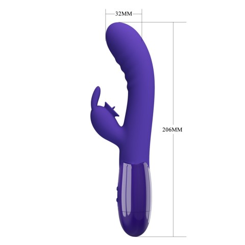 Pagina 2 - Vibratoare Punctul G, Vibrator Rabbit Cerberus Youth, Albastru, 20.5 Cm, pasiune.ro