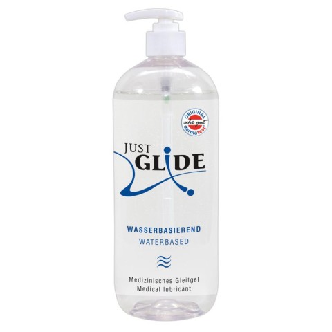Lubrifianti & Geluri, Lubrifiant Medical Pe Baza De Apa Just Glide, 1000 Ml (1 Litru), pasiune.ro