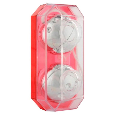 Bile vaginale, Bile Vaginale Cu Snur Silver, Argintiu, pasiune.ro