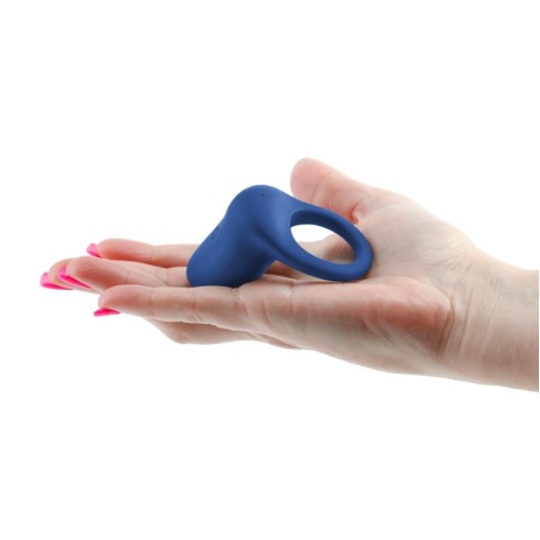 vibrator, Inel Penis Cu Vibratii Inya Regal, Albastru, pasiune.ro