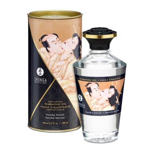 fetish, Ulei Afrodiziac Cu Efect De Caldura Vanilla Fetish, 100 Ml, pasiune.ro