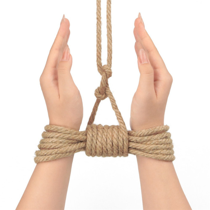 Rebellion Reign Rustic Hemp Bondage Rope 7