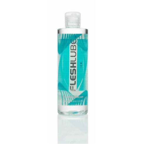 lubrifiant, Lubrifiant Pe Baza De Apa Cu Efect Racorire Fleshlube Ice, 250 Ml, pasiune.ro