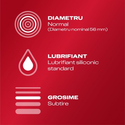 Prezervative Durex Feel Thin 18 Bucati