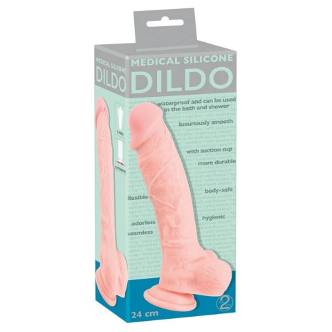 Pagina 5 - Dildouri Clasice, Dildo Clasic Cu Ventuza, Natural, 24 Cm, pasiune.ro