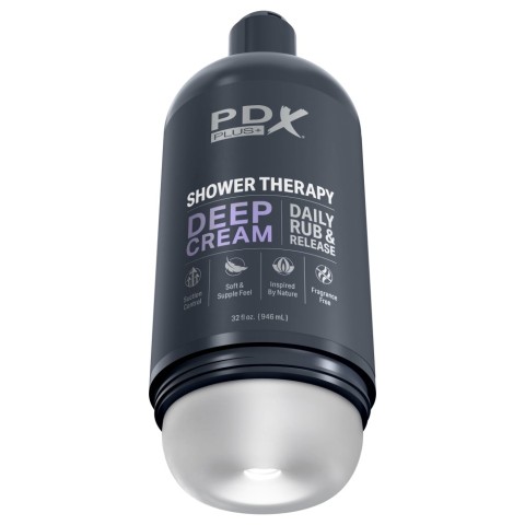 Pipedream - PDX Plus, Masturbator Shower Therapy - Deep Cream, Alb, pasiune.ro
