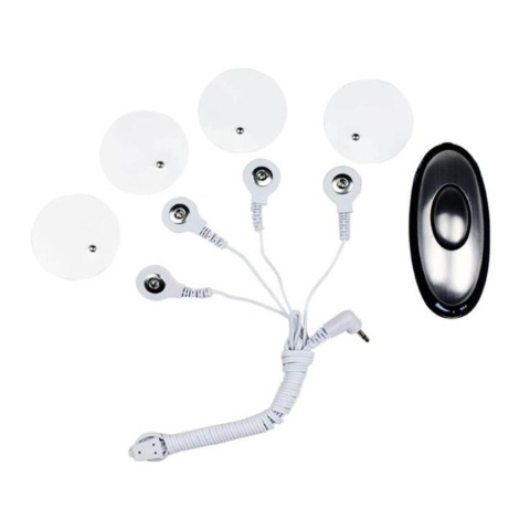 Accesorii vibratoare, Set Multifunctional Pentru Electro-stimulare Cu 4 Patch-uri, pasiune.ro