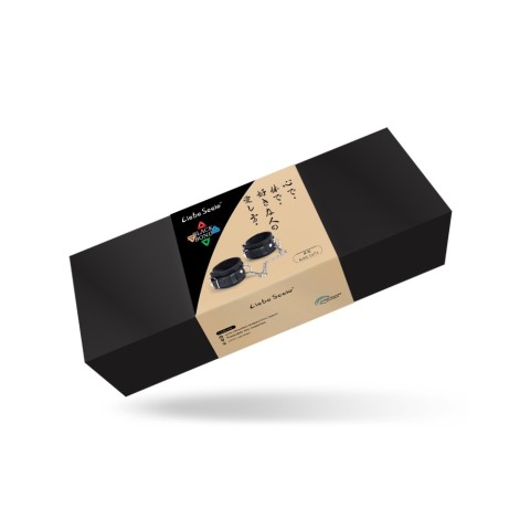 LIEBE SEELE, Catuse Pentru Glezne Black Bond, Negru, pasiune.ro