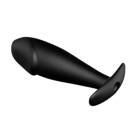 Vibratoare Anale, Dop Anal Cu Vibratii, Negru, 10 Cm, pasiune.ro
