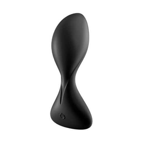 Dop Anal Cu Vibratii Trendsetter, Negru, 11 Cm