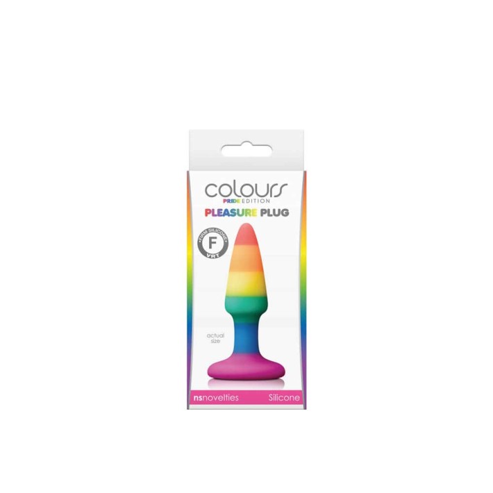 Dop Anal Multicolor Colours - Pride Edition Mini, 9 Cm