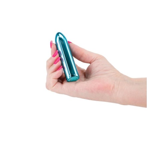 glont, Glont Vibrator Chroma Petite Bullet, Turcoaz, 8.5 Cm, pasiune.ro