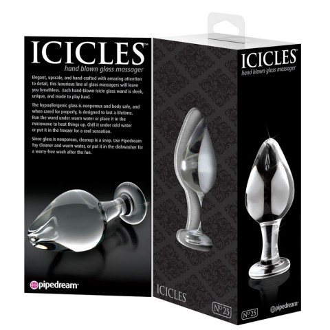 Icicles, Dop Anal Din Sticla Icicles No. 25, pasiune.ro