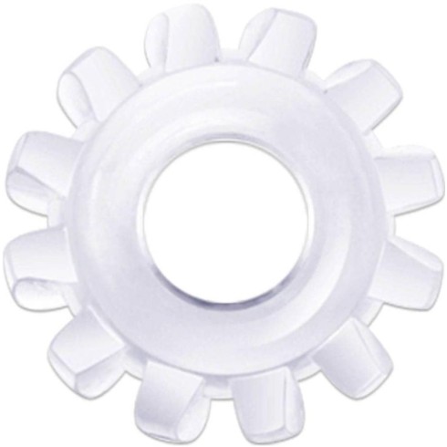 inel, Inel Penis Power Plus Cockring  6, Transparent, pasiune.ro