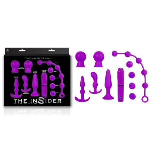 set, Set Jucarii Erotice The Insider, Violet, 7 Buc., pasiune.ro