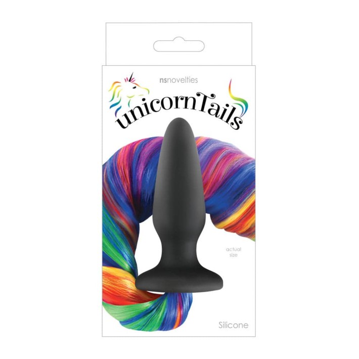 Dop Anal Unicorn Tails - Rainbow