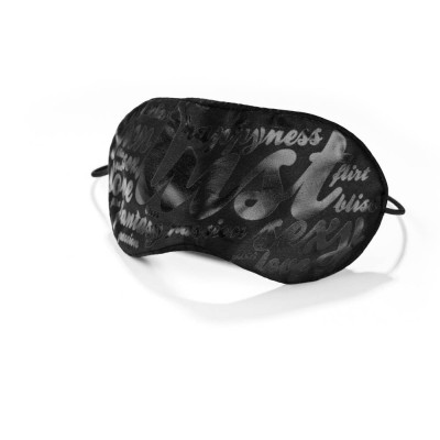 Masca Satinata Blind Passion, Negru