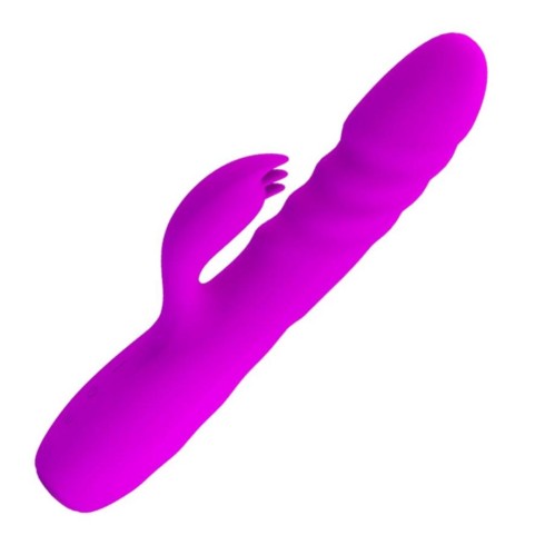 pretty, Vibrator Rabbit Melanie, Violet, 20 Cm, pasiune.ro