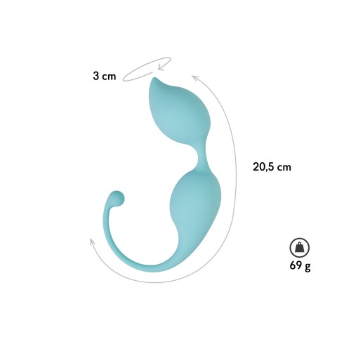 Bile vaginale, Bile Kegel Lota Turcuaz, pasiune.ro