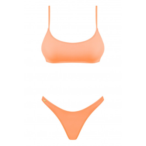 Costume De Baie Femei, Costum De Baie 2 Piese - Mexico Beach - Corai L, M, S, pasiune.ro