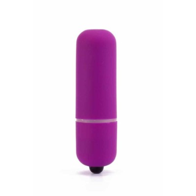 Vibrator Mini Vibe Lady Finger, Mov, 6 Cm