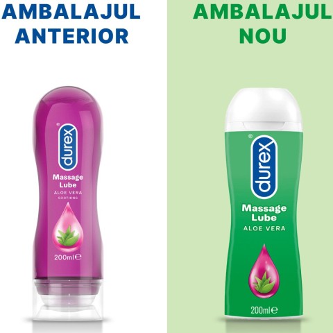 Produse sex, Lubrifiant Durex Play Massage 2 In 1 200 Ml, pasiune.ro