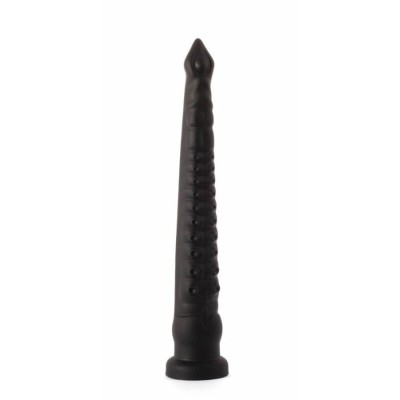 Dop Anal Extra Large Pvc, Negru, 32 Cm