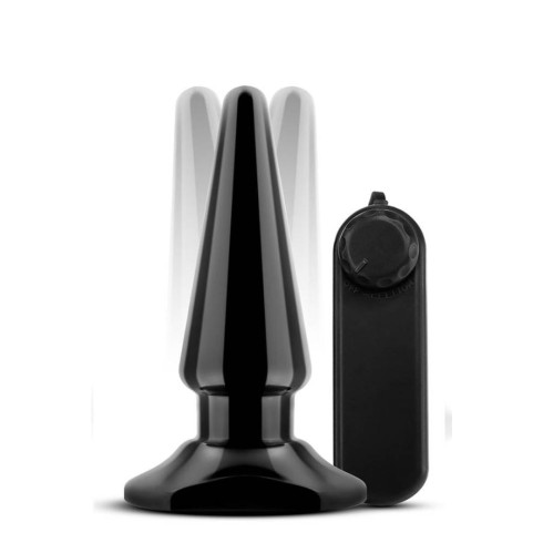 anal, Vibrator Anal Adventures Anal Pleaser, Negru, 10 Cm, pasiune.ro