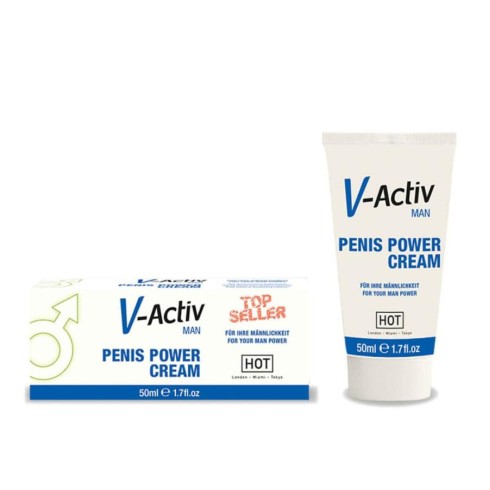 stimulant, Crema Pentru Potenta V-activ, 50 Ml, pasiune.ro