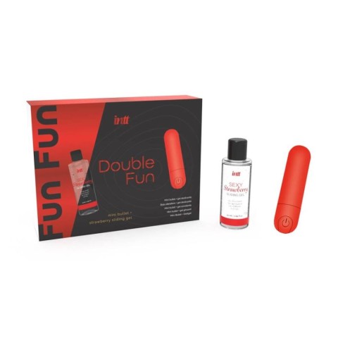 Pagina 2 - Vibratoare Oua Si Gloante, Set Cadou Glont Vibrator + Lubrifiant Cu Aroma Capsuni Double Fun, pasiune.ro