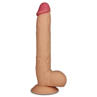 Dildo Realistic Legendary King-sized, Natural, 25 Cm