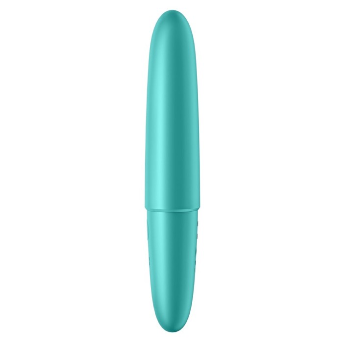 Glont Vibrator Ultra Power Bullet 6, Turcoaz, 12.5 Cm