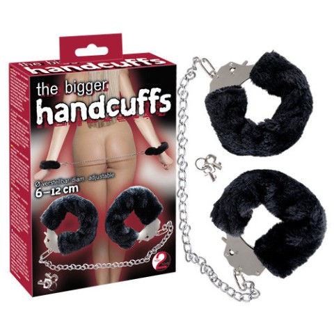 Pagina 2 - Catuse, Catuse Cu Blanita Bigger Furry Handcuffs, Negru, pasiune.ro