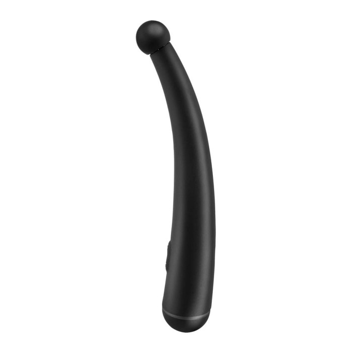 Vibrator Anal Vibrating Curve, Negru, 20.5 Cm 3