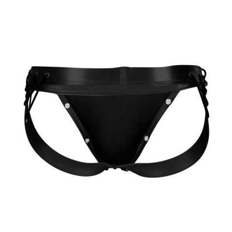 Cut4Men, Chiloti C4m-desire Jockstrap, Black Leatherette, Xl, pasiune.ro